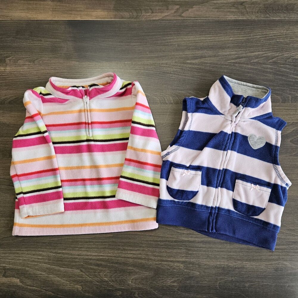Baby Girl 18M Fleece Top Lot